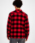 Фото #2 товара Men's Carter Plaid Shirt Jacket, Created for Macy's