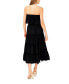ფოტო #2 პროდუქტის Women's Strapless Ruffle Tiered Maxi Dress