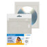 HERMA CD/DVD pockets - 129x130 mm 10 pockets - Sleeve case - 1 discs - Transparent - Polypropylene (PP) - 120 mm - 129 mm