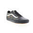 Фото #4 товара Vans Old Skool MTE VN0A348F2TI Mens Black Leather Lifestyle Sneakers Shoes