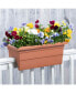 Countryside Railing Planter 26245 Terra Cotta 24 Inch