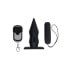 Фото #4 товара Vibrating Butt Plug with Remote Control Silicone Black