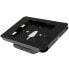 Фото #1 товара Secure Tablet Stand - Desk or Wall-Mountable - 24.6 cm (9.7") - 9.7" iPad - Black - Steel - 1.3 cm - Key