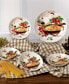 Фото #5 товара Porcelain Pasta Mamma Mia Design, Set of 5