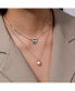 ფოტო #2 პროდუქტის Two Layer Necklace With Abalone Pendant And Pearl Pendant
