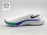 Фото #3 товара Nike Air Zoom Pegasus 37 Womens Size 12 Running Shoes White Blue Pink BQ9647-103