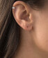 ფოტო #2 პროდუქტის Cubic Zirconia Double Row Ear Cuffs