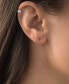 Серьги Macy's Double Row Ear Cuffs Серебристый - фото #2