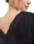 Фото #3 товара Vila slinky v back detail playsuit in black