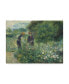 Фото #1 товара Pierre Auguste Renoir 'Picking Flowers' Canvas Art - 24" x 18"