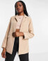 Фото #1 товара New Look slouchy suit blazer in stone