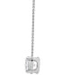 Фото #11 товара Badgley Mischka certified Lab Grown Diamond Solitaire Pendant 18" Necklace (2-1/4 ct. t.w.) in 14k Gold