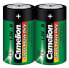 Фото #1 товара Camelion R20P-SP2G - Single-use battery - D - Zinc-Carbon - 1.5 V - 2 pc(s) - 66 x 33 x 61 mm