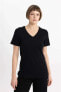 Kadın T-shirt W9578az/bk81 Black