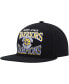 Фото #3 товара Men's Black Golden State Warriors Hardwood Classics SOUL Champions Era Diamond Snapback Hat