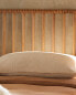 Wooden headboard