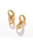 ფოტო #1 პროდუქტის Women's Gold Chain-link Drop Earrings