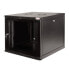 Фото #1 товара LogiLink W15A40B - Wall mounted rack - 15U - 50 kg - Key lock - Black