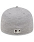 Фото #3 товара Men's Gray San Diego Padres 2024 Clubhouse Low Profile 59FIFTY Fitted Hat