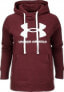 Фото #1 товара Under Armour Bluza damska Under Armour Rival Fleece Logo Hoodie bordowa 1356318 690 M