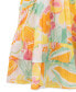 Фото #7 товара Little Girls Floral-Print Ruffled Dress