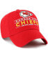 Men's Red Kansas City Chiefs Vernon Clean Up Adjustable Hat