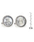 1943 Lincoln Steel Penny Rope Bezel Coin Cuff Links