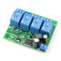 Relay module 4 channels + Bluetooth 4.0 BLE - 10A / 250V contacts - 5V coil