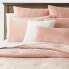 Фото #1 товара 8pc King Luxe Velvet Comforter Set Salmon Pink - Threshold