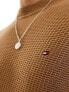 Фото #3 товара Tommy Hilfiger rectangular structure crew neck jumper in desert khaki