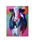 Фото #1 товара Richard Wallich 'Art Pink Cow' Canvas Art - 14" x 19"