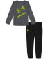 ფოტო #1 პროდუქტის Little Boys Big Logo Pop Long Sleeve T-shirt and Joggers Set