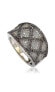 Фото #1 товара Suzy Levian Sterling Silver Cubic Zirconia Woven Ring