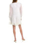 Rococo Sand Mini Dress Women's White Xs - фото #2