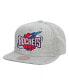 ფოტო #1 პროდუქტის Men's Heather Gray Houston Rockets Hardwood Classics 2.0 Snapback Hat