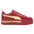 Фото #1 товара Puma Mayze I Am Determined Platform Womens Red Sneakers Casual Shoes 385544-01