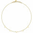 Decent Gold Plated Trilliant SAWY09 Necklace