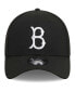 ფოტო #3 პროდუქტის Men's Black Brooklyn Dodgers Logo 39THIRTY Flex Hat