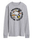 ფოტო #1 პროდუქტის Men's Peanuts Thankful Grateful Blessed Long Sleeve T-shirt