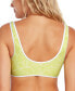 ფოტო #2 პროდუქტის Juniors' Tropicoco Reversible Scoop-Neck Bikini Top