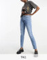 ONLY Tall Emily straight leg jeans in washed grey