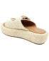 Фото #2 товара Gentle Souls By Kenneth Cole Theresa Leather & Raffia Flat Women's 9.5