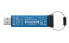 Kingston IronKey Keypad 200 - 8 GB - USB Type-A - 3.2 Gen 1 (3.1 Gen 1) - 145 MB/s - Cap - Blue