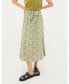 ფოტო #2 პროდუქტის Women's Sascha Damask Floral Midi Skirt