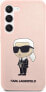 Фото #3 товара Karl Lagerfeld Karl Lagerfeld Silicone NFT Ikonik - Etui Samsung Galaxy S23 (różowy)