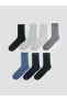 AYMİRA GİYİMDEN SEPETTE % 10 ESNEK VE YUMUŞAK Erkek Soket Çorap 7'li