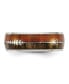 ფოტო #2 პროდუქტის Stainless Steel Polished with Wood Inlay Arrow 8mm Band Ring