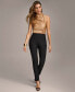 Фото #7 товара Women's High-Waist Slim-Fit Pants