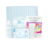 INFANTIL CAJA RAYAS AZUL NEW set 5 pz