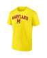 Men's Gold Maryland Terrapins Campus T-shirt